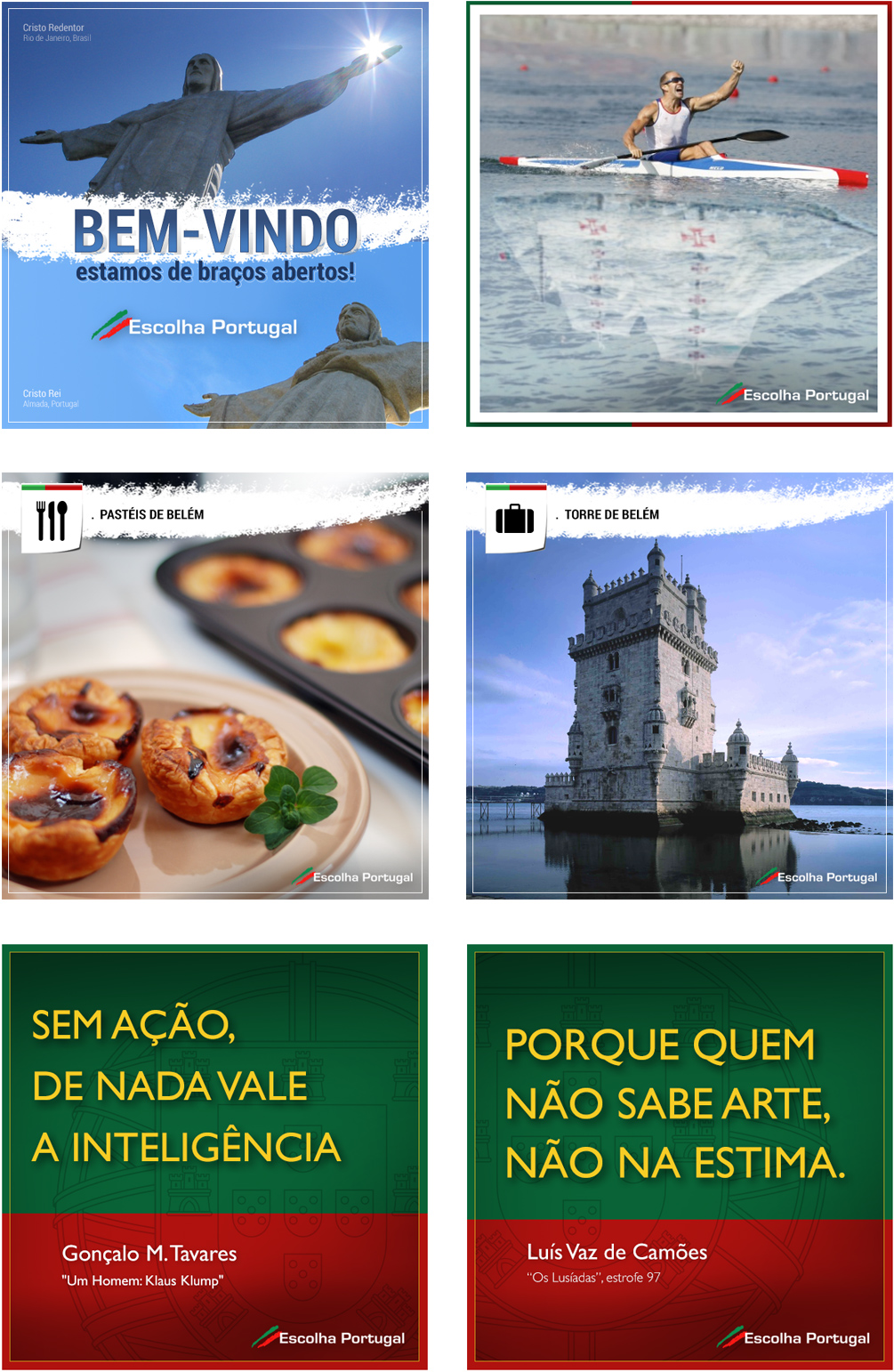 Post Facebook do Escolha Portugal 